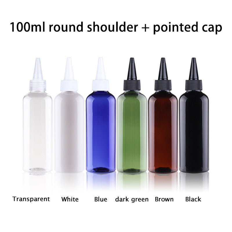 100ml round shoulder+pointed cap