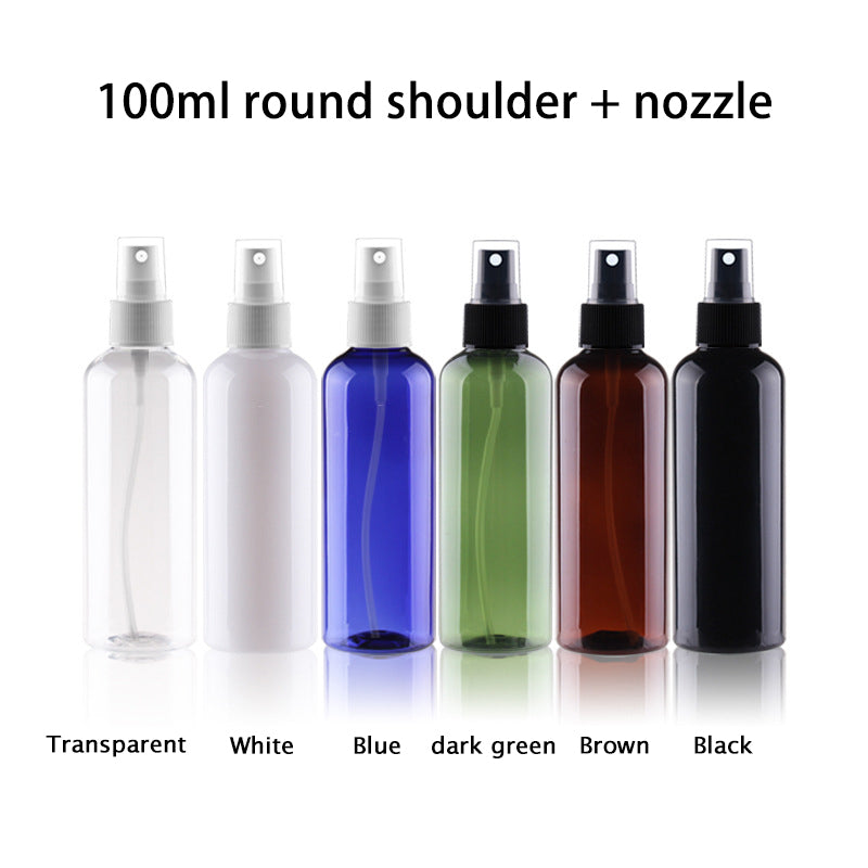 100ml round shoulder + nozzle
