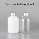 300ml PET Round Shoulder Bottle with Electroplated Aluminum Cap & Stopper – Wholesale Cosmetic Packaging