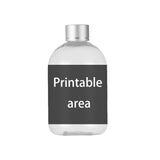 300ml PET Round Shoulder Bottle with Electroplated Aluminum Cap & Stopper – Wholesale Cosmetic Packaging