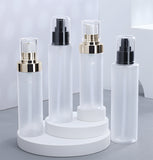 Custom Frosted Lotion Bottles 100ml to 250ml Skincare Packaging Wholesale