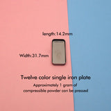 Custom Magnetic Makeup Palette with Modular Multi-Size Pan System