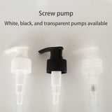 Custom Color Plastic Bottles with Screw-on Pump 100ml–500ml for Shampoo