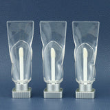 4ml Clear Lip Gloss Tube Packaging | ABS Cosmetic Lip Glaze Tube with Applicator