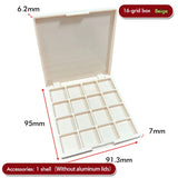 Custom Magnetic Empty Eyeshadow Palette Series | 1–16 Grid Plastic Makeup Cases