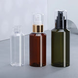 Custom PET Plastic Toner Spray Bottles 50ml to 200ml with Custom Stickers