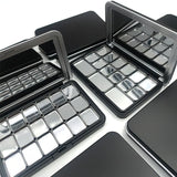 Custom Magnetic Makeup Palette with Modular Multi-Size Pan System