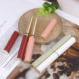 Multi Color Slim Leather Lipstick Tube Custom Empty Cosmetic Packaging