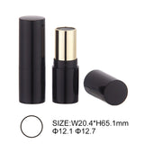 Custom Round Plastic Lipstick Tube with Removable Inner Insert