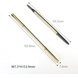 Custom Dual-End Eyebrow Pencil Tube with Brush