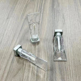 4ml Clear Lip Gloss Tube Packaging | ABS Cosmetic Lip Glaze Tube with Applicator