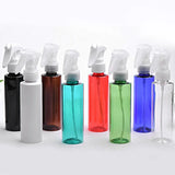Multiple Colors 120ml PET Spray Bottles with Transparent or White Nozzle
