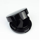 Custom Black Cushion Foundation Compact Case with Mirror