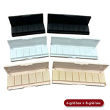 Custom Magnetic Empty Eyeshadow Palette Series | 1–16 Grid Plastic Makeup Cases