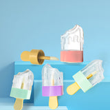 Ice Cream Shape Lip Glaze Tube 5ml AS ABS Empty Lip Gloss Packaging