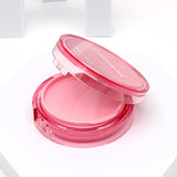 Pink Cushion Compact Case with Mirror for Custom Makeup Packaging