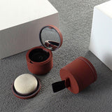Custom Empty Powder Case for Hairline Oil Control with Mirror and Puff