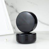 Custom Black Cushion Foundation Compact Case with Mirror