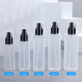 Custom Frosted Lotion Bottles 100ml to 250ml Skincare Packaging Wholesale