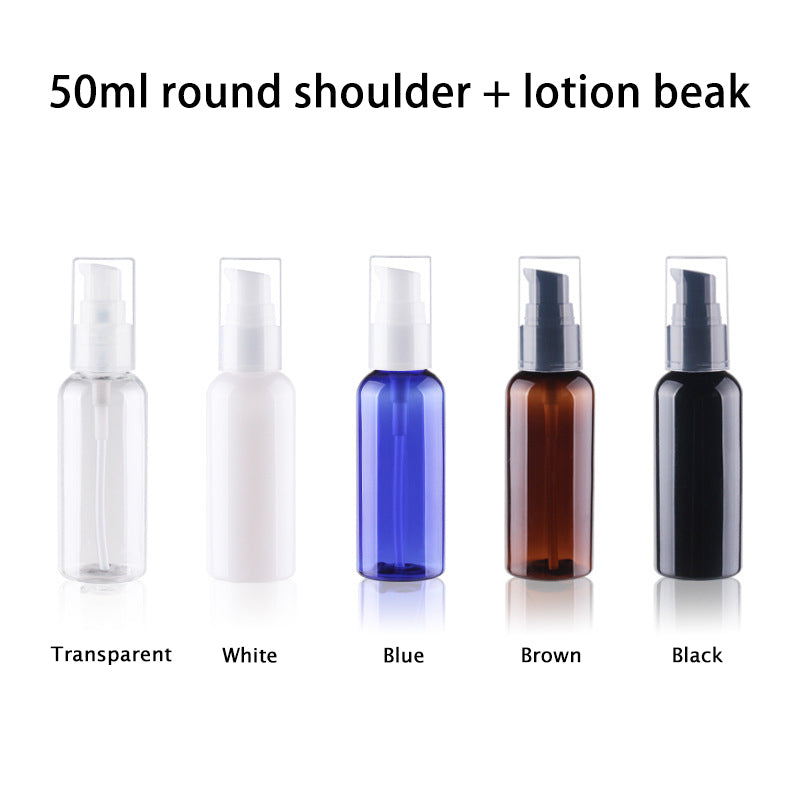 50ml round shoulder+lotion beak
