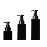Custom Square PETG Foaming Pump Bottles – Refillable Dispenser for Skincare, Shampoo & Body Wash