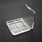 Custom 4-Grid Clear Eyeshadow Palette Case