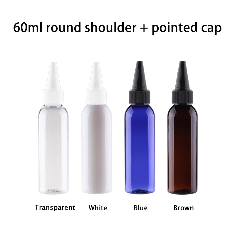 60ml round shoulder + pointed cap