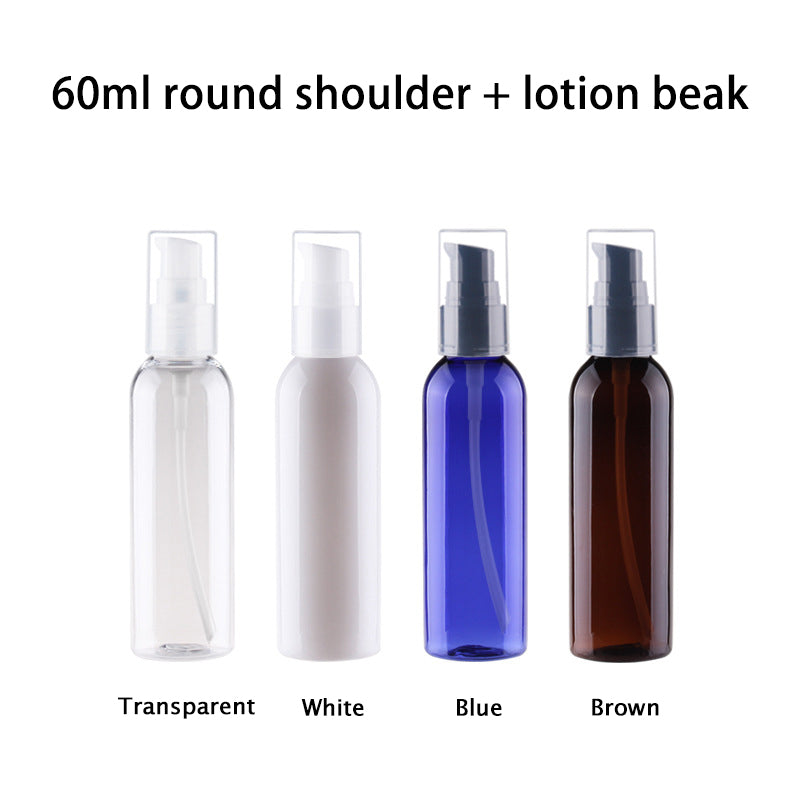 60ml round shoulder + lotion beak