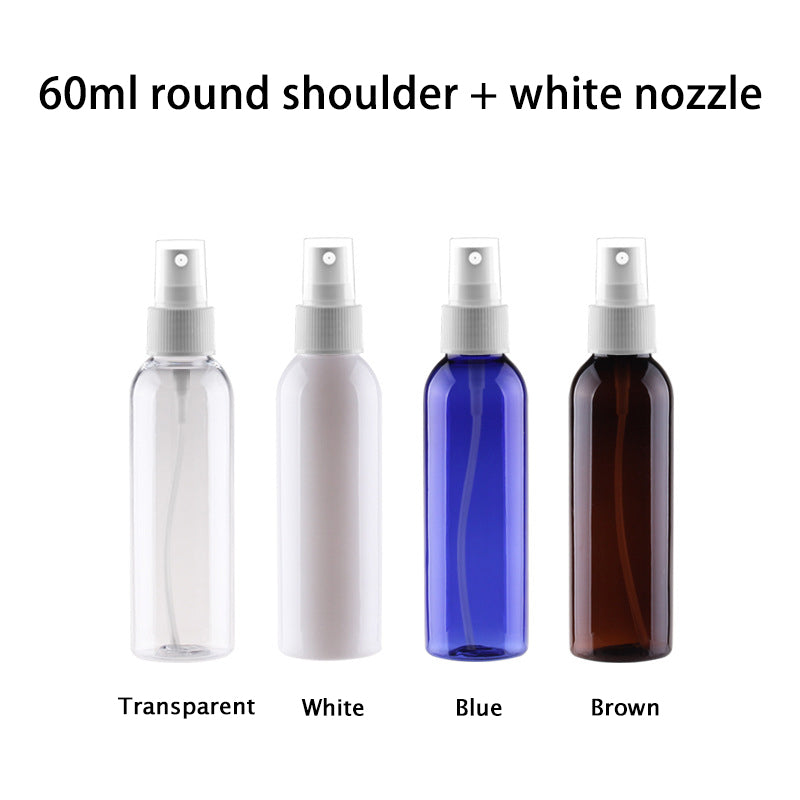60ml round shoulder+ white nozzle