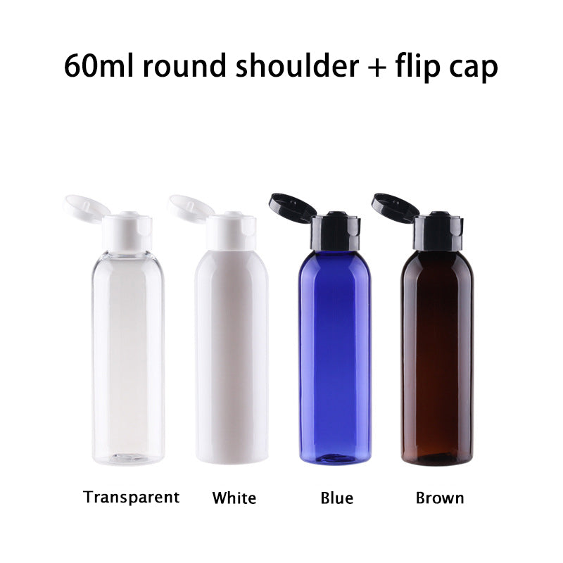 60ml round shoulder+ flip cap