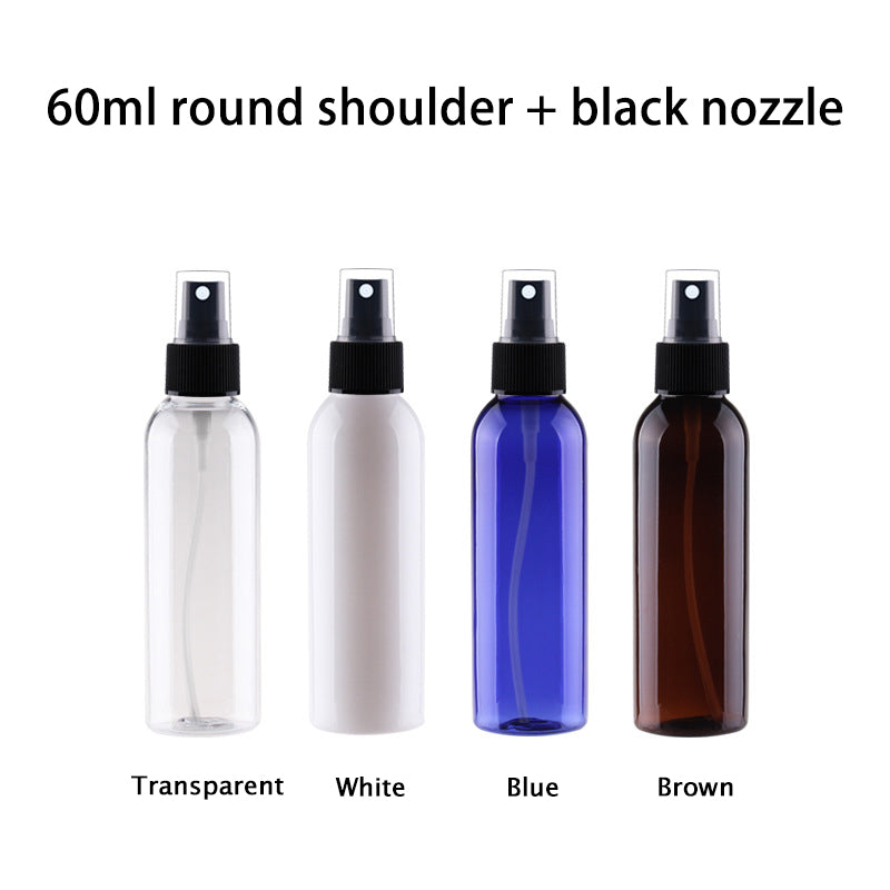 60ml round shoulder + black nozzle