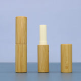 Eco Friendly Bamboo Lip Balm Tubes Custom Logo Packaging