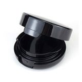 Custom Black Cushion Foundation Compact Case with Mirror