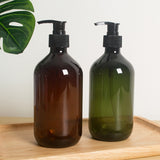 Custom Color Plastic Bottles with Screw-on Pump 100ml–500ml for Shampoo