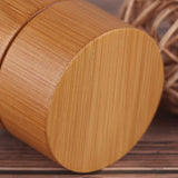 Bamboo Lid Glass Cream Jar Custom Cosmetic Container 5g to 100g