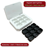 Custom Magnetic Empty Eyeshadow Palette Series | 1–16 Grid Plastic Makeup Cases