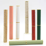 Multi Color Slim Leather Lipstick Tube Custom Empty Cosmetic Packaging