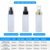Custom Frosted Lotion Bottles 100ml to 250ml Skincare Packaging Wholesale