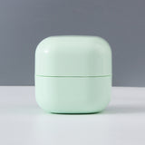 Macaron-Colored Square Cream Jar for Skincare Packaging