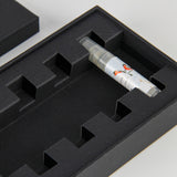 Custom Black Rigid Paper Box with Insert for Perfume Sample Bottles