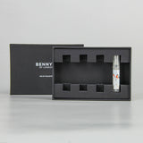 Custom Black Rigid Paper Box with Insert for Perfume Sample Bottles
