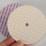Custom Candle Dust Cover Card with Gold Foil Logo Printing