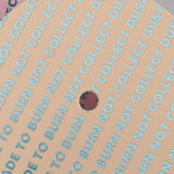 Custom Candle Dust Cover Card with Gold Foil Logo Printing