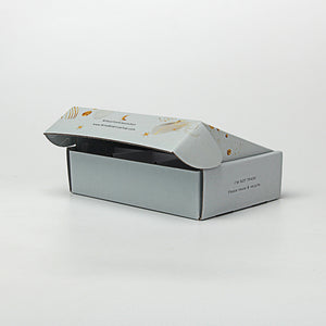 Eco Friendly Material Custom Packaging Bath Bomb Packaging Box with Logo Gold Foil