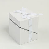 Custom Luxury Candle Gift Box with Silver Foil Logo