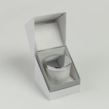 Custom Luxury Candle Gift Box with Silver Foil Logo