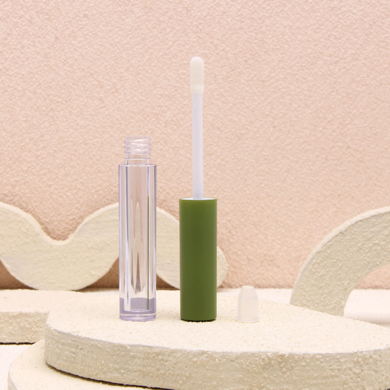 Empty Lipgloss Tube with Brush Custom Logo Lipstick Container