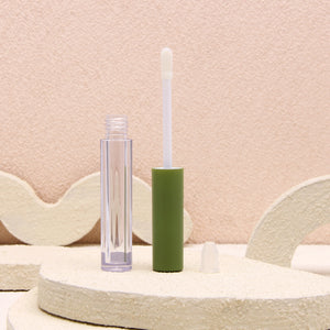 Empty Lipgloss Tube with Brush Custom Logo Lipstick Container