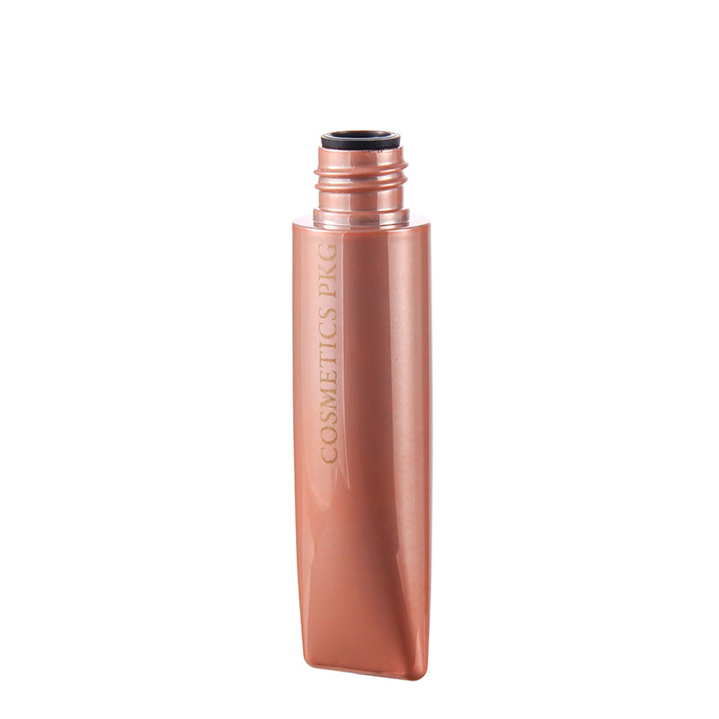 Rose gold mascara tube packaging