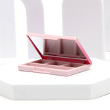 Custom Pink Eyeshadow Palette Case with Mirror